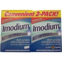 Imodium Alivio Multi-Sintomas - 2 Pack, Box 60-Capsulas